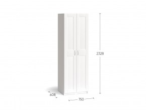 2.06.01.030.4 МАКС шкаф 2 двери 75х61х233 серый RU в Снежинске - snezhinsk.ok-mebel.com | фото 4