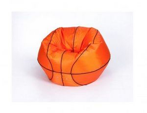 Кресло-мешок Баскетбольный мяч большой оранжево-черное в Снежинске - snezhinsk.ok-mebel.com | фото 2