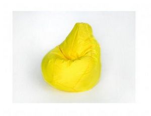 Кресло-мешок Груша большое желтое в Снежинске - snezhinsk.ok-mebel.com | фото 1