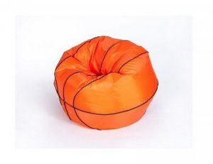 Кресло-мешок Баскетбольный мяч большой оранжево-черное в Снежинске - snezhinsk.ok-mebel.com | фото 3