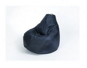 Кресло-мешок Груша малое черное в Снежинске - snezhinsk.ok-mebel.com | фото 1