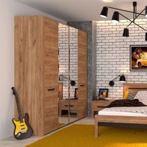 АФИНА А11а Шкаф для одежды (крафт) в Снежинске - snezhinsk.ok-mebel.com | фото 2