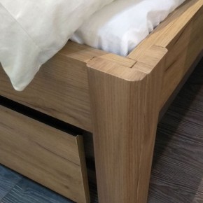 АФИНА А3в Кровать 1400 (крафт) в Снежинске - snezhinsk.ok-mebel.com | фото 5