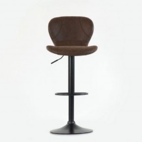 Барный стул Barneo N-86 Time / Black / VPU Brown Vintage коричневый винтаж PK970-18 в Снежинске - snezhinsk.ok-mebel.com | фото 3