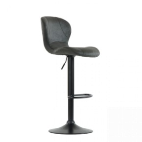 Барный стул Barneo N-86 Time / Black / VPU Dark Gray Vintage серый винтаж 970-11 в Снежинске - snezhinsk.ok-mebel.com | фото
