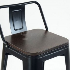 Барный стул N-238 Tolix Wood style Черный в Снежинске - snezhinsk.ok-mebel.com | фото 3