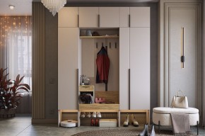 БАСКО Прихожая К9 (кашемир) в Снежинске - snezhinsk.ok-mebel.com | фото 2