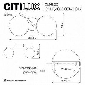 Бра Citilux Ronny CL242323 в Снежинске - snezhinsk.ok-mebel.com | фото 9