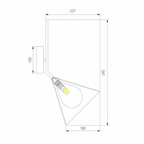 Бра Eurosvet Enigma 70161/1 черный в Снежинске - snezhinsk.ok-mebel.com | фото 6