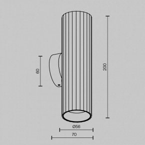 Бра Maytoni Calipso C106WL-02-GU10-BS в Снежинске - snezhinsk.ok-mebel.com | фото 8