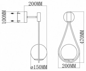 Бра Moderli Barocco V11574-1W в Снежинске - snezhinsk.ok-mebel.com | фото 8