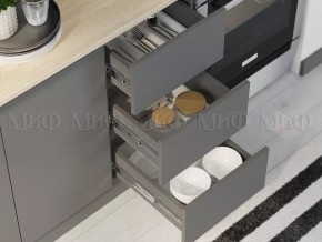 ЧЕЛСИ Кухонный гарнитур 2,0 м (Графит) в Снежинске - snezhinsk.ok-mebel.com | фото 2
