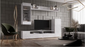 ДАЛЛАС Гостиная (модульная) цемент светлый в Снежинске - snezhinsk.ok-mebel.com | фото