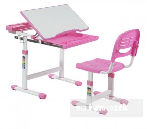 Комплект парта + стул трансформеры Cantare Pink в Снежинске - snezhinsk.ok-mebel.com | фото
