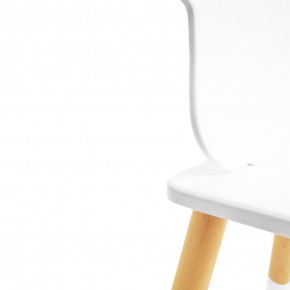 Детский комплект стол и стул «Мишка» Rolti Baby (белый/береза, массив березы/мдф) в Снежинске - snezhinsk.ok-mebel.com | фото 5