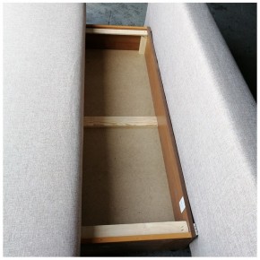 Диван-кровать Комфорт без подлокотников BALTIC AZURE (2 подушки) в Снежинске - snezhinsk.ok-mebel.com | фото 6