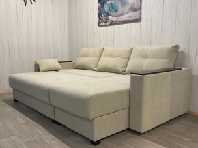Диван угловой Комфорт-3 (НПБ+МДФ) велюр Luma 01 в Снежинске - snezhinsk.ok-mebel.com | фото 4