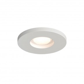 DK2036-WH Встраиваемый светильник влагозащ., IP 44, до 15 Вт, GU10, LED, белый, алюминий в Снежинске - snezhinsk.ok-mebel.com | фото 3