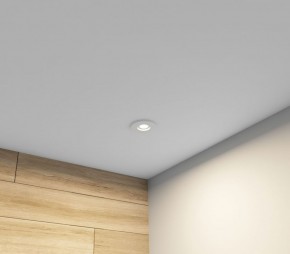 DK2036-WH Встраиваемый светильник влагозащ., IP 44, до 15 Вт, GU10, LED, белый, алюминий в Снежинске - snezhinsk.ok-mebel.com | фото 7