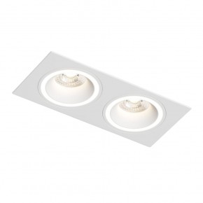DK2062-WH Встраиваемый светильник, IP 20, до 15 Вт, GU10, LED, белый, алюминий в Снежинске - snezhinsk.ok-mebel.com | фото