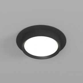DK2090-BK Встраиваемый светильник FLAT, IP 20, до 15 Вт, GX53, LED, черный, алюминий в Снежинске - snezhinsk.ok-mebel.com | фото