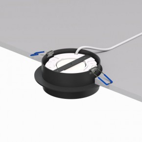 DK2090-BK Встраиваемый светильник FLAT, IP 20, до 15 Вт, GX53, LED, черный, алюминий в Снежинске - snezhinsk.ok-mebel.com | фото 4