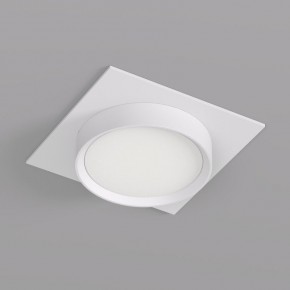 DK2091-WH Встраиваемый светильник FLAT, IP 20, до 15 Вт, GX53, LED, белый, алюминий в Снежинске - snezhinsk.ok-mebel.com | фото 2