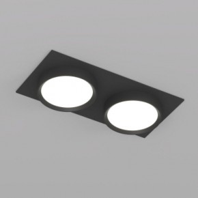 DK2092-BK Встраиваемый светильник FLAT, IP 20, до 15 Вт, GX53, LED, черный, алюминий в Снежинске - snezhinsk.ok-mebel.com | фото 4