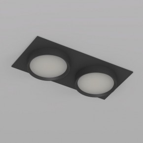 DK2092-BK Встраиваемый светильник FLAT, IP 20, до 15 Вт, GX53, LED, черный, алюминий в Снежинске - snezhinsk.ok-mebel.com | фото 5
