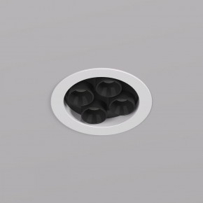 DK2510-WB Встраиваемый светильник SPACE со светодиодом d65 220V 8W 38° 4000К IP20 белый/черный алюминий в Снежинске - snezhinsk.ok-mebel.com | фото 2