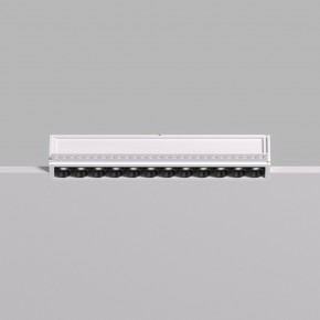 DK2532-WB Встраиваемый светильник SPACE со светодиодом под шпатлевку L240mm 220V 20W 38° 4000К IP20 белый/черный алюминий в Снежинске - snezhinsk.ok-mebel.com | фото 3
