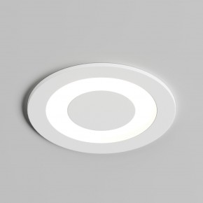 DK2700-WH Встраиваемый светильник, IP 20, 7 Вт, LED 3000, белый, алюминий в Снежинске - snezhinsk.ok-mebel.com | фото