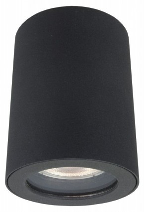 DK3007-BK Накладной светильник влагозащ., IP 44, 15 Вт, GU10, черный, алюминий в Снежинске - snezhinsk.ok-mebel.com | фото 2