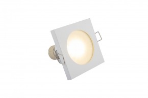 DK3014-WH Встраиваемый светильник влагозащ., IP 44, 50 Вт, GU10, белый, алюминий в Снежинске - snezhinsk.ok-mebel.com | фото 3