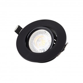 DK3020-BK Встраиваемый светильник, IP 20, 10 Вт, GU5.3, LED, черный, пластик в Снежинске - snezhinsk.ok-mebel.com | фото 2