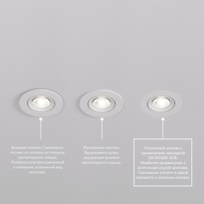 DK3020-WH Встраиваемый светильник, IP 20, 10 Вт, GU5.3, LED, белый, пластик в Снежинске - snezhinsk.ok-mebel.com | фото 6