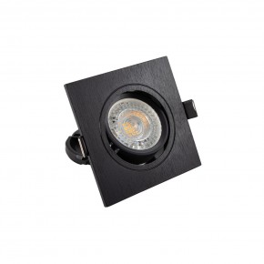 DK3021-BK Встраиваемый светильник, IP 20, 10 Вт, GU5.3, LED, черный, пластик в Снежинске - snezhinsk.ok-mebel.com | фото 2