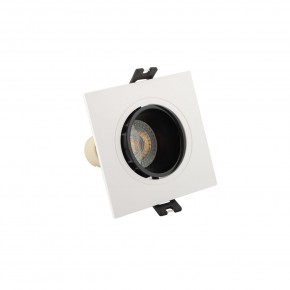 DK3021-WB Встраиваемый светильник, IP 20, 10 Вт, GU5.3, LED, белый/черный, пластик в Снежинске - snezhinsk.ok-mebel.com | фото 2