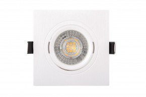 DK3021-WH Встраиваемый светильник, IP 20, 10 Вт, GU5.3, LED, белый, пластик в Снежинске - snezhinsk.ok-mebel.com | фото 2