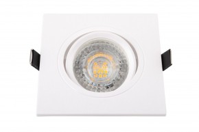 DK3021-WH Встраиваемый светильник, IP 20, 10 Вт, GU5.3, LED, белый, пластик в Снежинске - snezhinsk.ok-mebel.com | фото 3