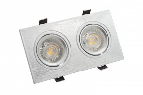 DK3022-CM Встраиваемый светильник, IP 20, 10 Вт, GU5.3, LED, серый, пластик в Снежинске - snezhinsk.ok-mebel.com | фото 3