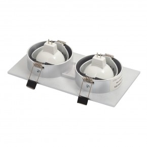 DK3022-CM Встраиваемый светильник, IP 20, 10 Вт, GU5.3, LED, серый, пластик в Снежинске - snezhinsk.ok-mebel.com | фото 4