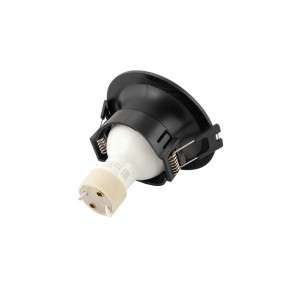 DK3024-BK Встраиваемый светильник, IP 20, 10 Вт, GU5.3, LED, черный, пластик в Снежинске - snezhinsk.ok-mebel.com | фото 3