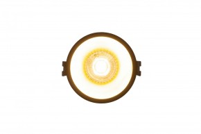 DK3026-BG Встраиваемый светильник, IP 20, 10 Вт, GU5.3, LED, черный/золотой, пластик в Снежинске - snezhinsk.ok-mebel.com | фото 2