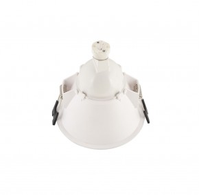 DK3026-WB Встраиваемый светильник, IP 20, 10 Вт, GU5.3, LED, белый/черный, пластик в Снежинске - snezhinsk.ok-mebel.com | фото 4