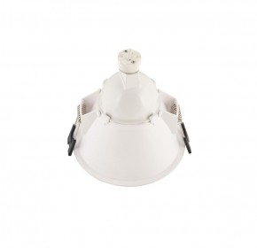 DK3026-WG Встраиваемый светильник, IP 20, 10 Вт, GU5.3, LED, белый/золотой, пластик в Снежинске - snezhinsk.ok-mebel.com | фото 3