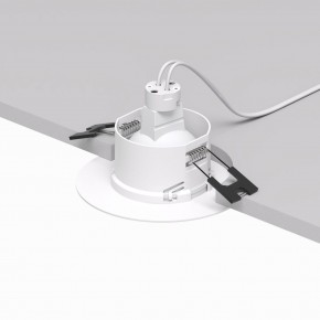 DK3028-WH Встраиваемый светильник, IP 20, 10 Вт, GU5.3, LED, белый, пластик в Снежинске - snezhinsk.ok-mebel.com | фото 3