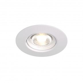 DK3028-WH Встраиваемый светильник, IP 20, 10 Вт, GU5.3, LED, белый, пластик в Снежинске - snezhinsk.ok-mebel.com | фото 5