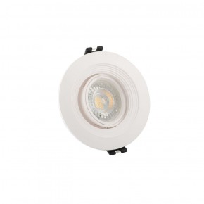 DK3029-WH Встраиваемый светильник, IP 20, 10 Вт, GU5.3, LED, белый, пластик в Снежинске - snezhinsk.ok-mebel.com | фото 4