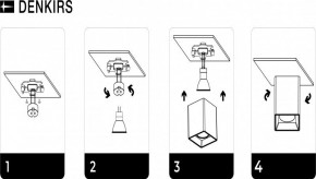 DK3030-WH Светильник накладной IP 20, 10 Вт, GU5.3, LED, белый, пластик в Снежинске - snezhinsk.ok-mebel.com | фото 8